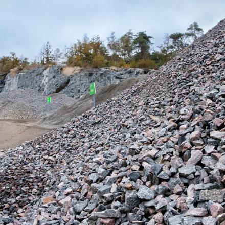 Bild på stenhög i Torsland